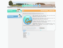 Tablet Screenshot of geriatrieweb.fr